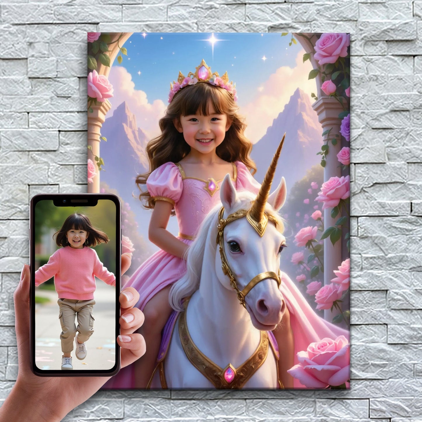 The Majestic Blossom Unicorn Princess