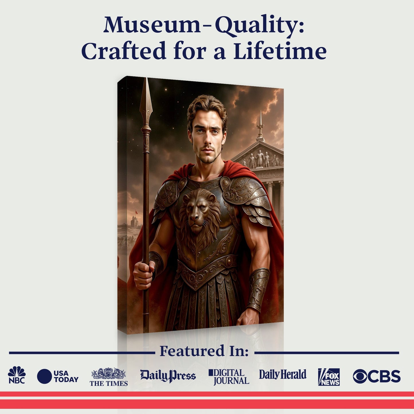 The Lionheart Greek Warrior