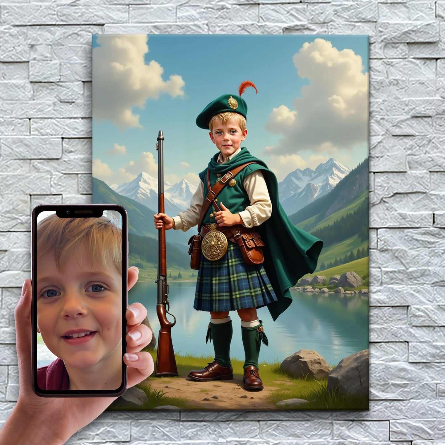 The Scottish Highland Hero