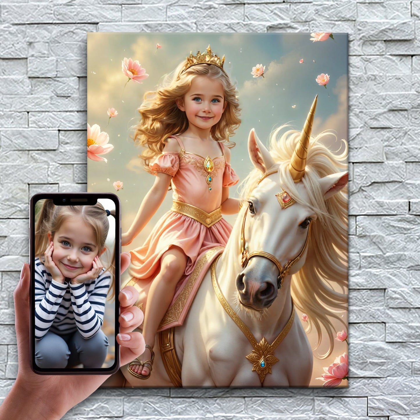 The Soft Bloom Unicorn Princess