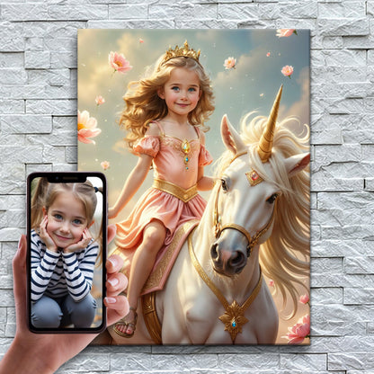 The Soft Bloom Unicorn Princess