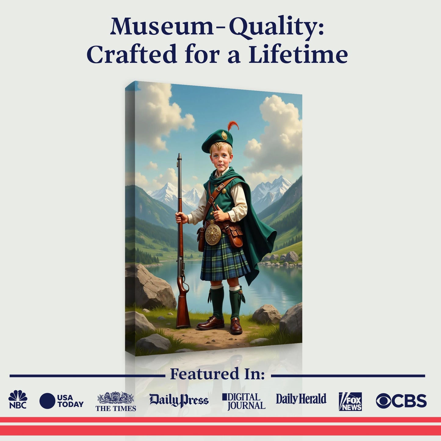 The Scottish Highland Hero