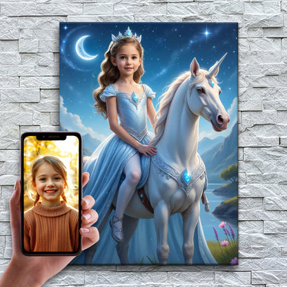 The Star Galaxy Unicorn Princess