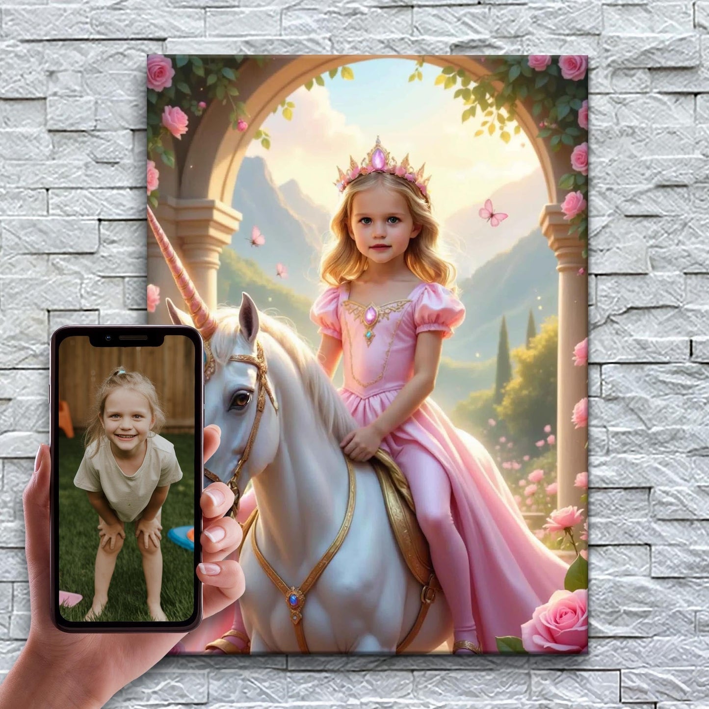 The Rose Blossom Unicorn Princess