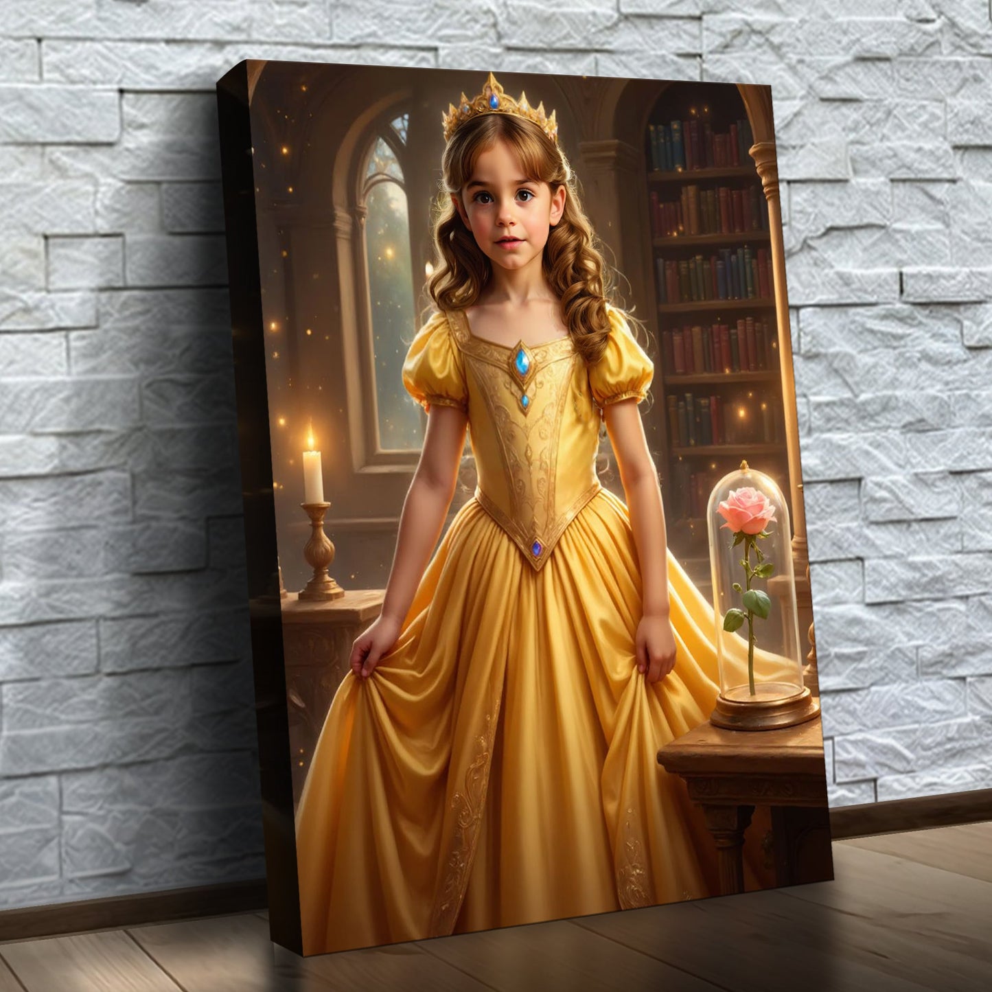 The Beauty and the Enchanted Rose