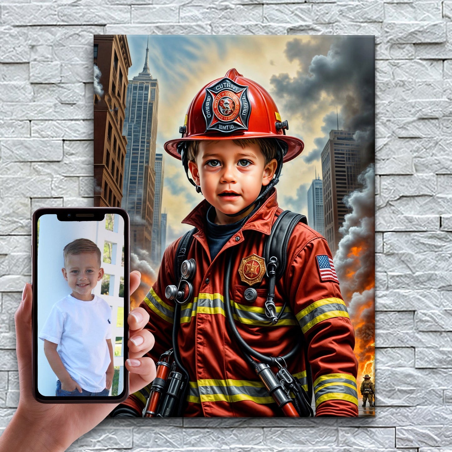 The Firefighter Hero