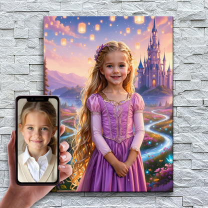 The Golden Hair princess