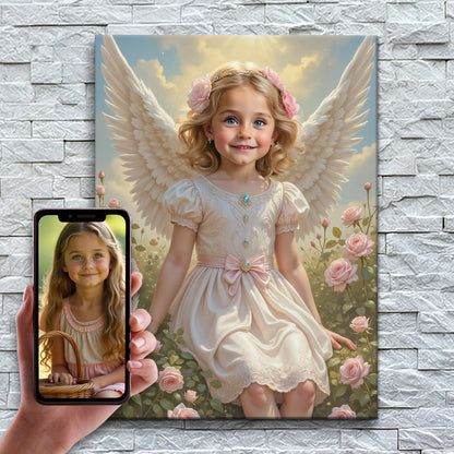 The Angel of the Rose Garden