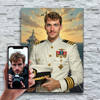 The Glorious Navy Commander