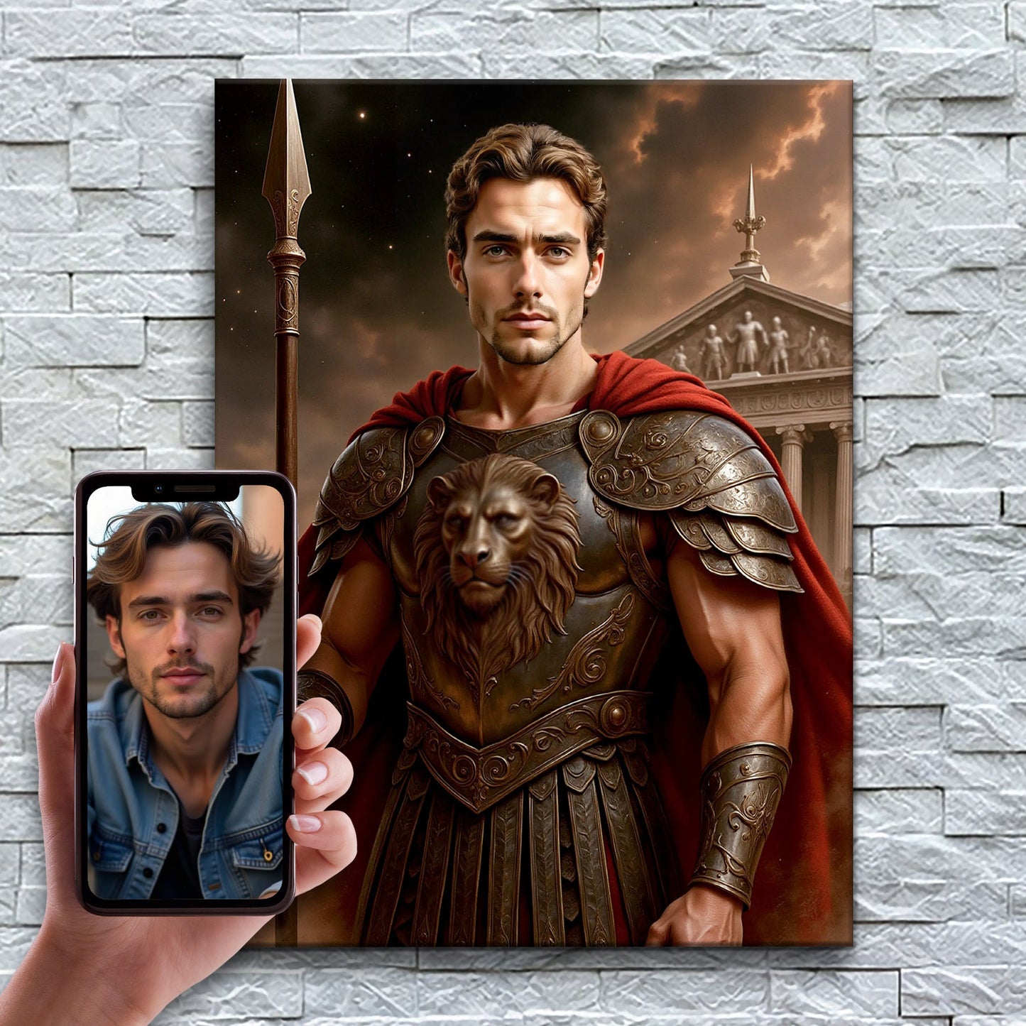 The Lionheart Greek Warrior