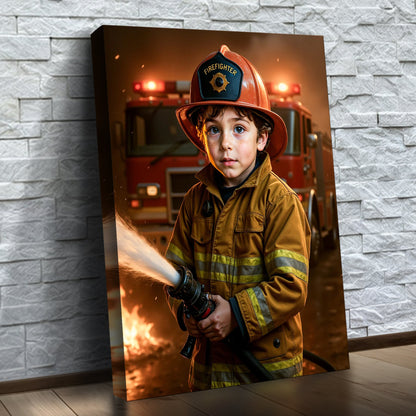 The Heroic Firefighter