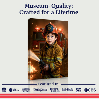 The Heroic Firefighter