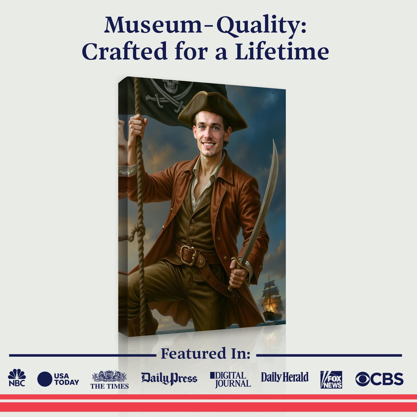 The Adventurous Pirate Captain